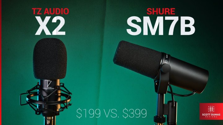 TZ Audio Stellar X2 | Better than the Shure SM7B?